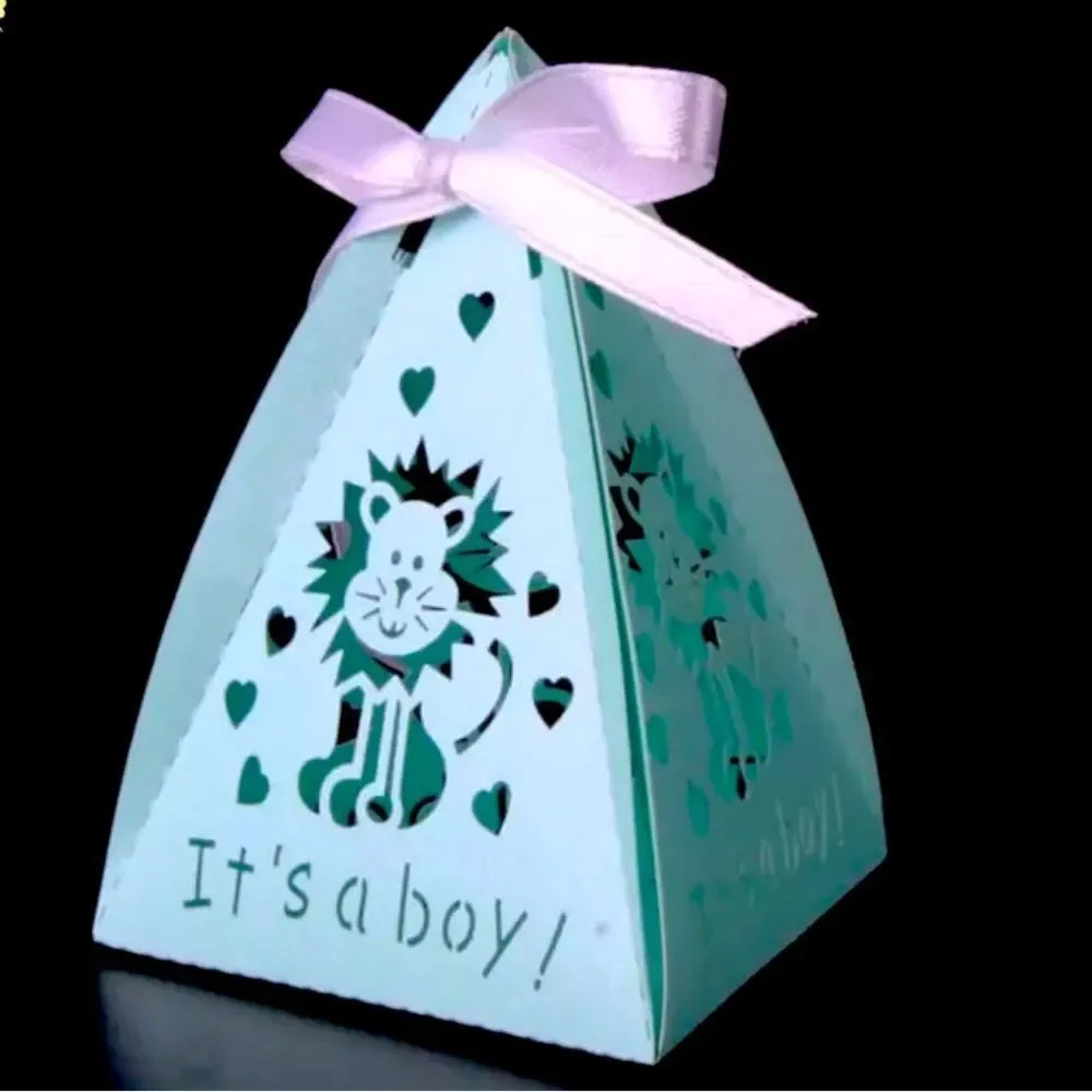 Lion Themed Baby Shower Candy/Gift Box